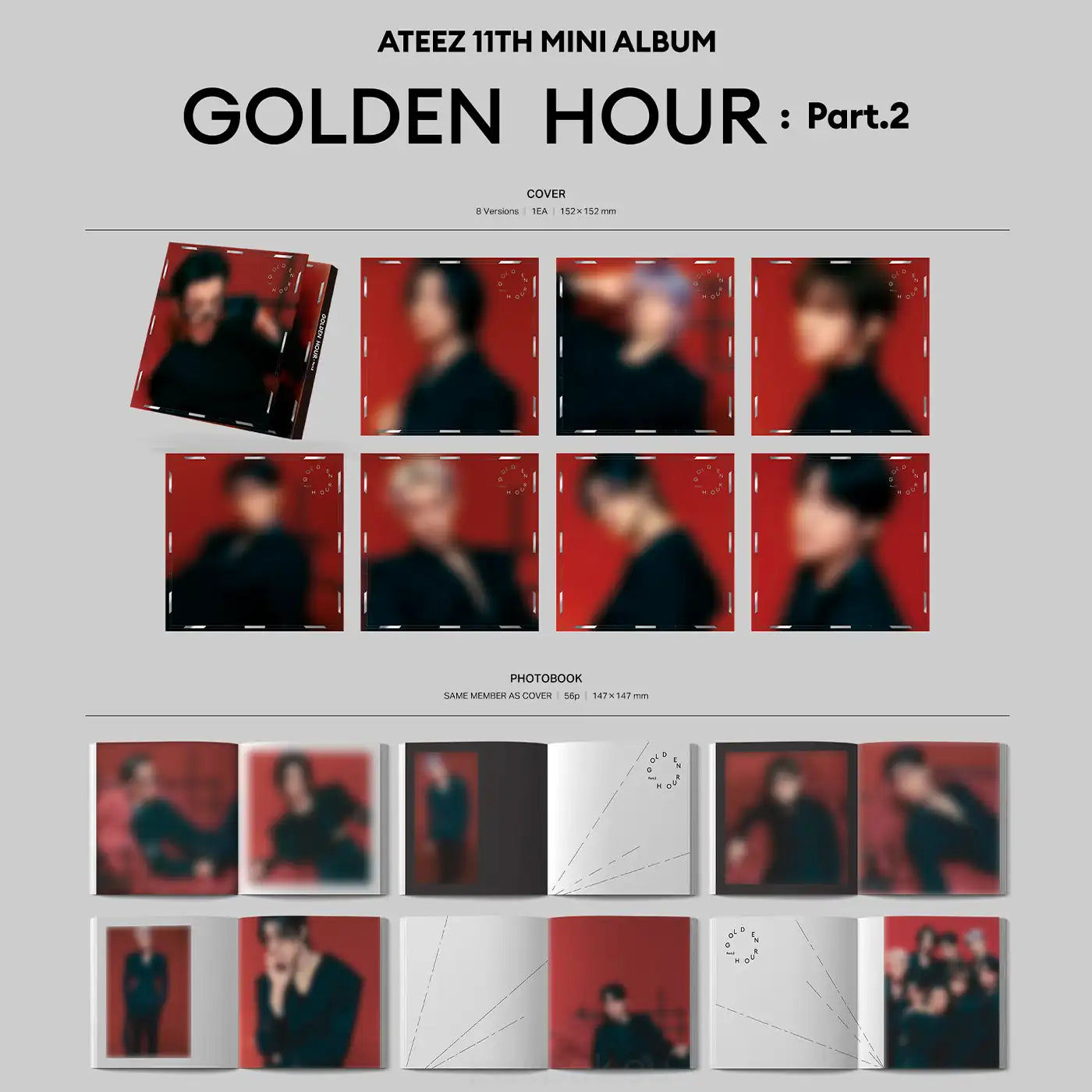 ATEEZ - GOLDEN HOUR: PART.2 (DIGIPAK VER.)