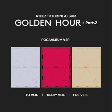 ATEEZ – Golden Hour : Part.2 (POCA ALBUM Ver.) [11th Mini Album]