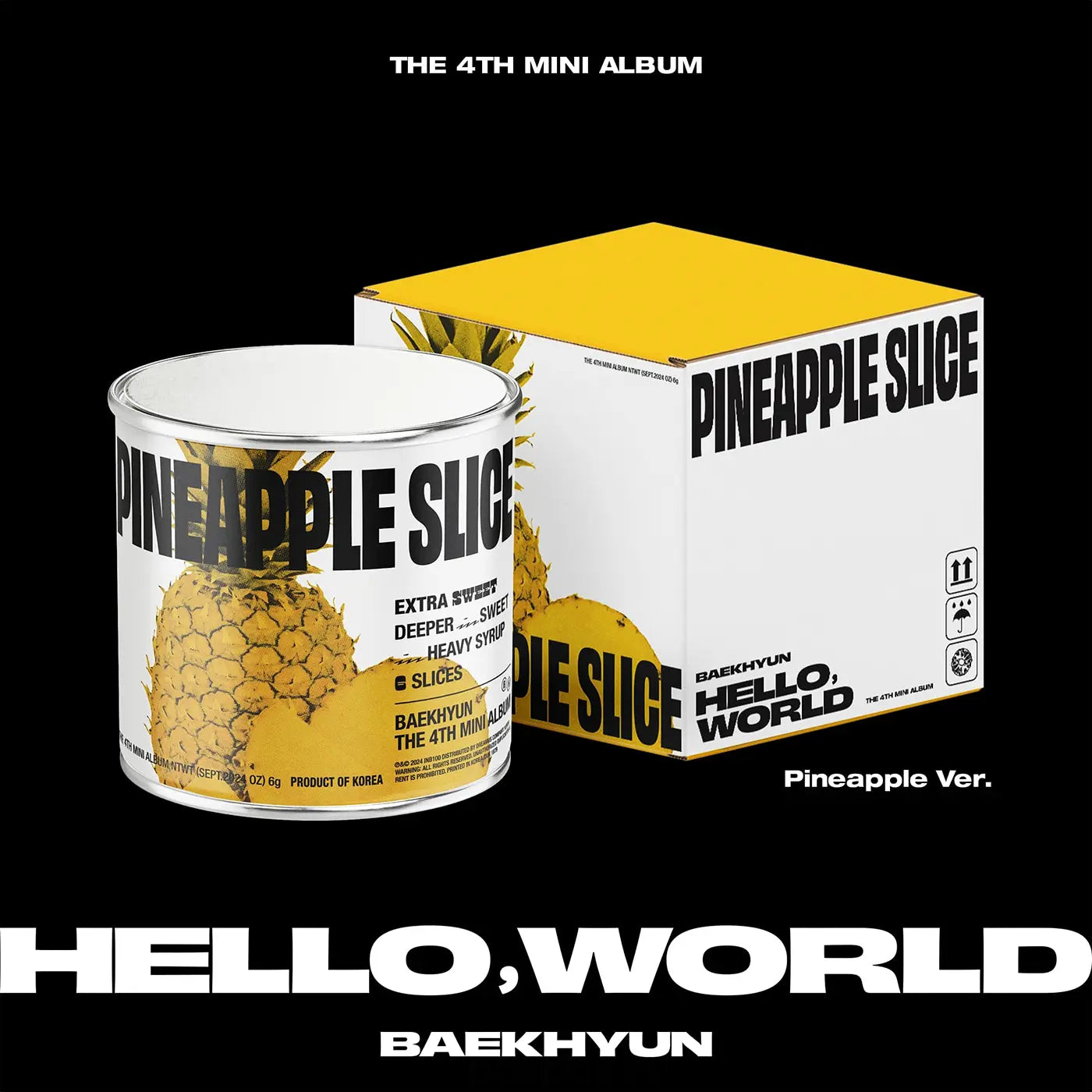 Baekhyun (EXO) – Hello, World (Limited Pineapple Ver.) [4th Mini Album]