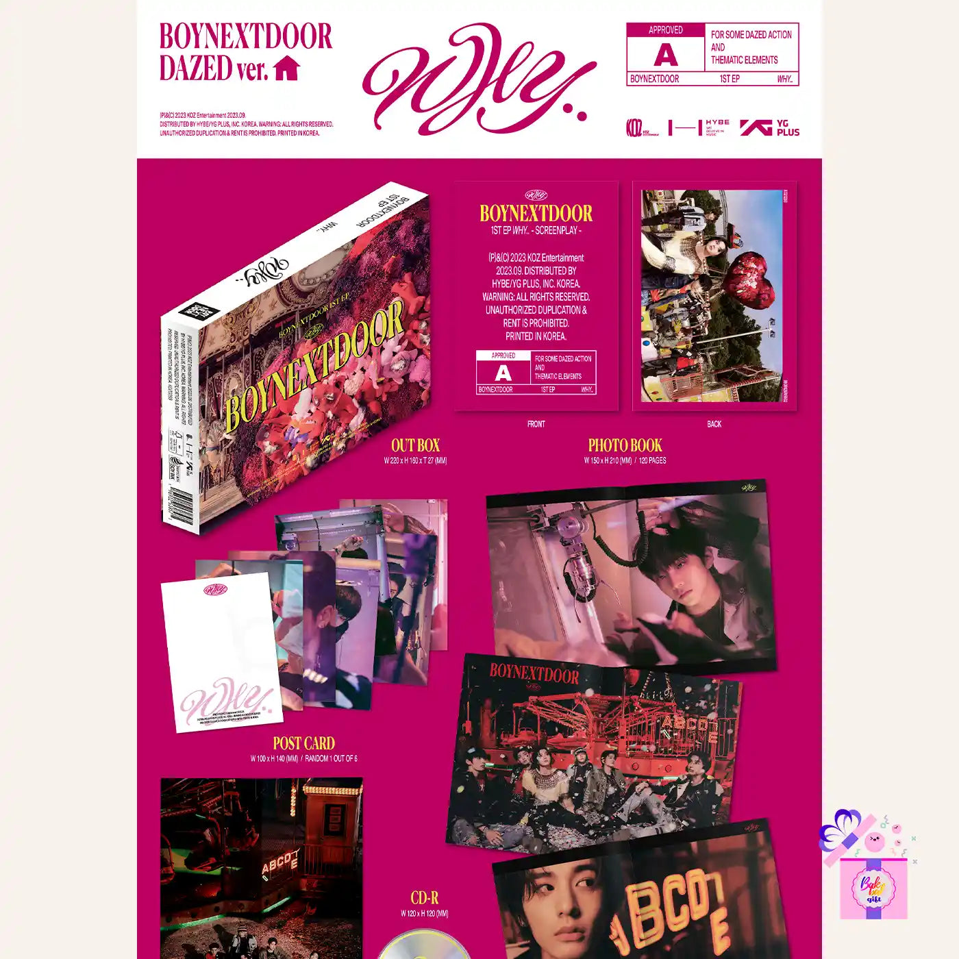 BOYNEXTDOOR – WHY.. (1st EP Album)