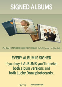 EUROPE SIGNED ALBUM EVENT | LIM SEJUN “You’re My Summer”