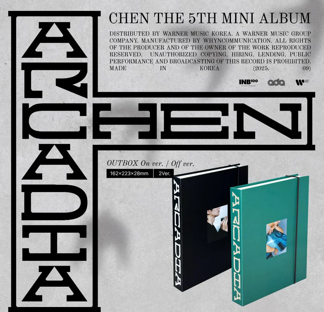 [PRE-ORDER] CHEN (EXO) - Arcadia - Lucky Draw