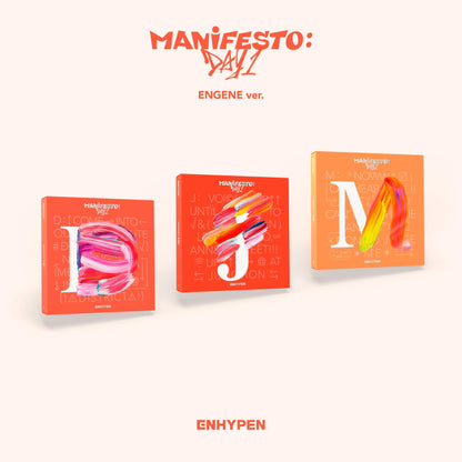 ENHYPEN - [MANIFESTO] : DAY 1 (Engene Edition)