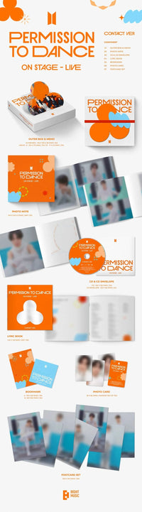PRE-ORDER| BTS (방탄소년단) PERMISSION TO DANCE ON STAGE - LIVE