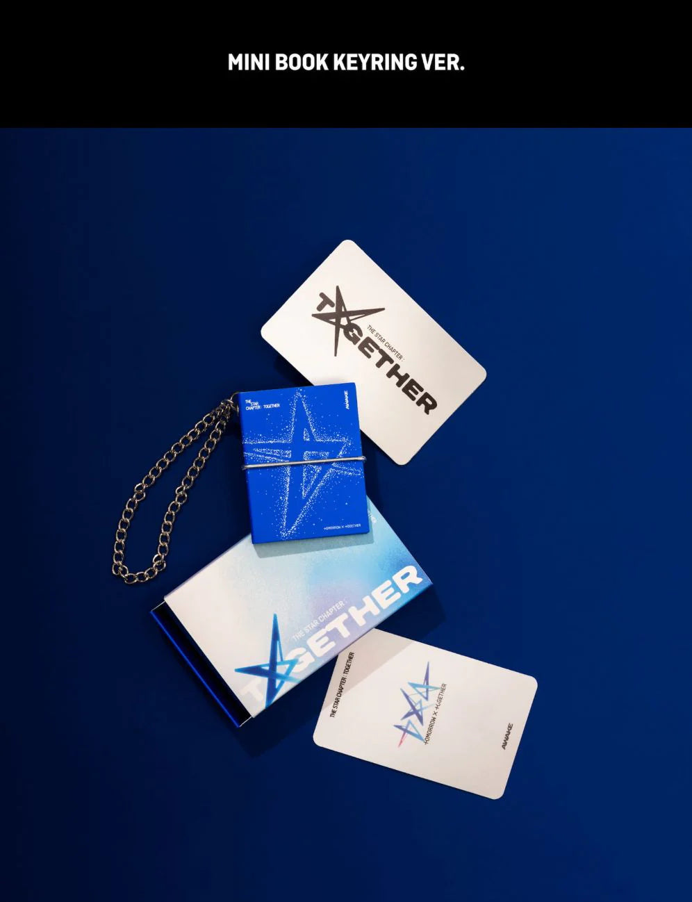 PRE-ORDER | TOMORROW X TOGETHER (TOMORROW X TOGETHER) Star Chapter: TOGETHER (Mini Book Keyring Ver.)