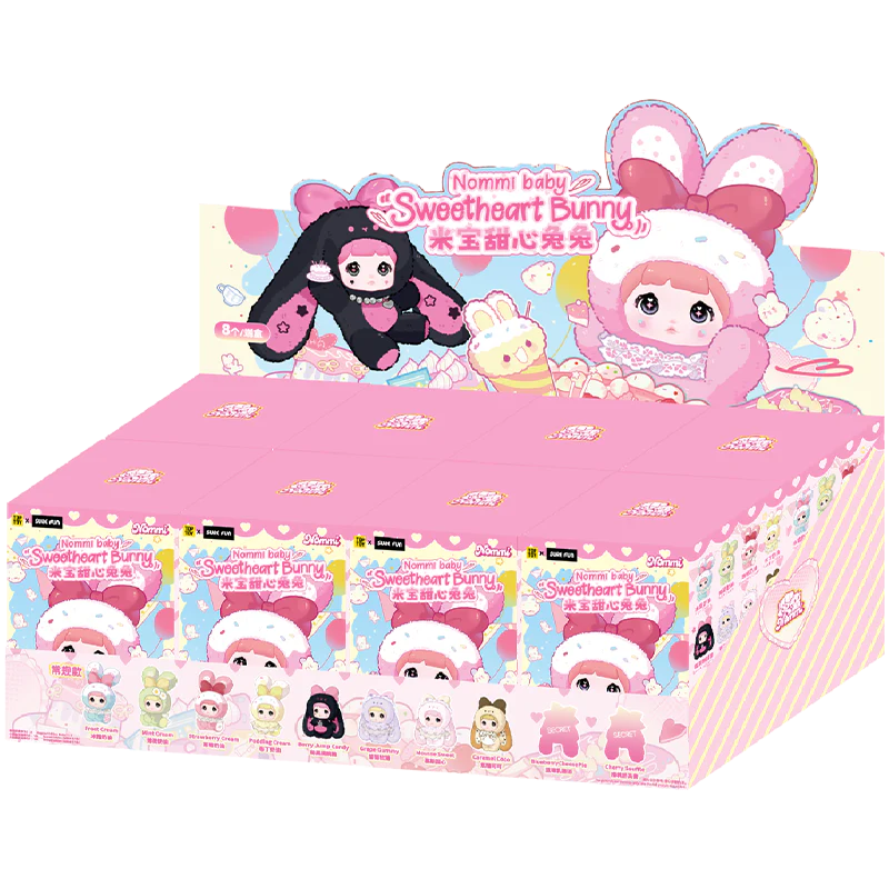 Nommi Baby Sweetheart Bunny Plush