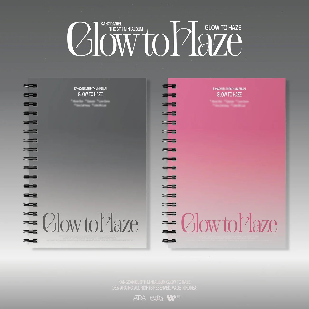 KANGDANIEL - Glow to Haze (Photobook ver.)