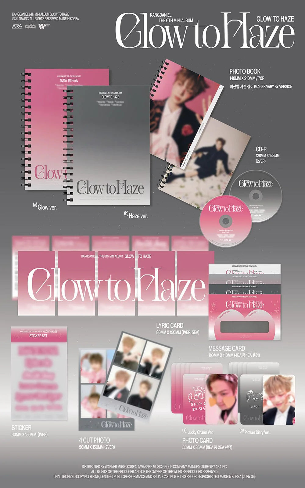 KANGDANIEL - Glow to Haze (Photobook ver.)