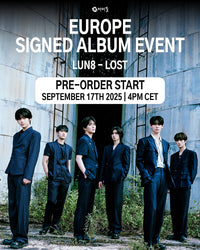 (Pre-Order + EUROPE SIGNED ALBUM EVENT) LUN8 - LOST - 2nd Single Album