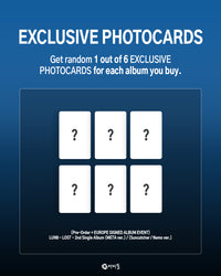 (Pre-Order + EUROPE SIGNED ALBUM EVENT) LUN8 - LOST - 2nd Single Album