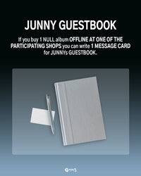 (EUROPE SIGNED ALBUM LUCKY DRAW EVENT) JUNNY - Null (2nd Full Album)