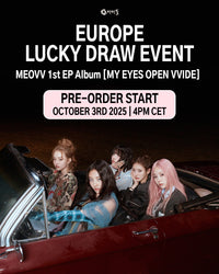 PRE-ORDER - MEOVV - MY EYES OPEN VVIDE (Meovv ver.) Lucky Draw.