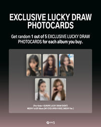 PRE-ORDER - MEOVV - MY EYES OPEN VVIDE (Meovv ver.) Lucky Draw.