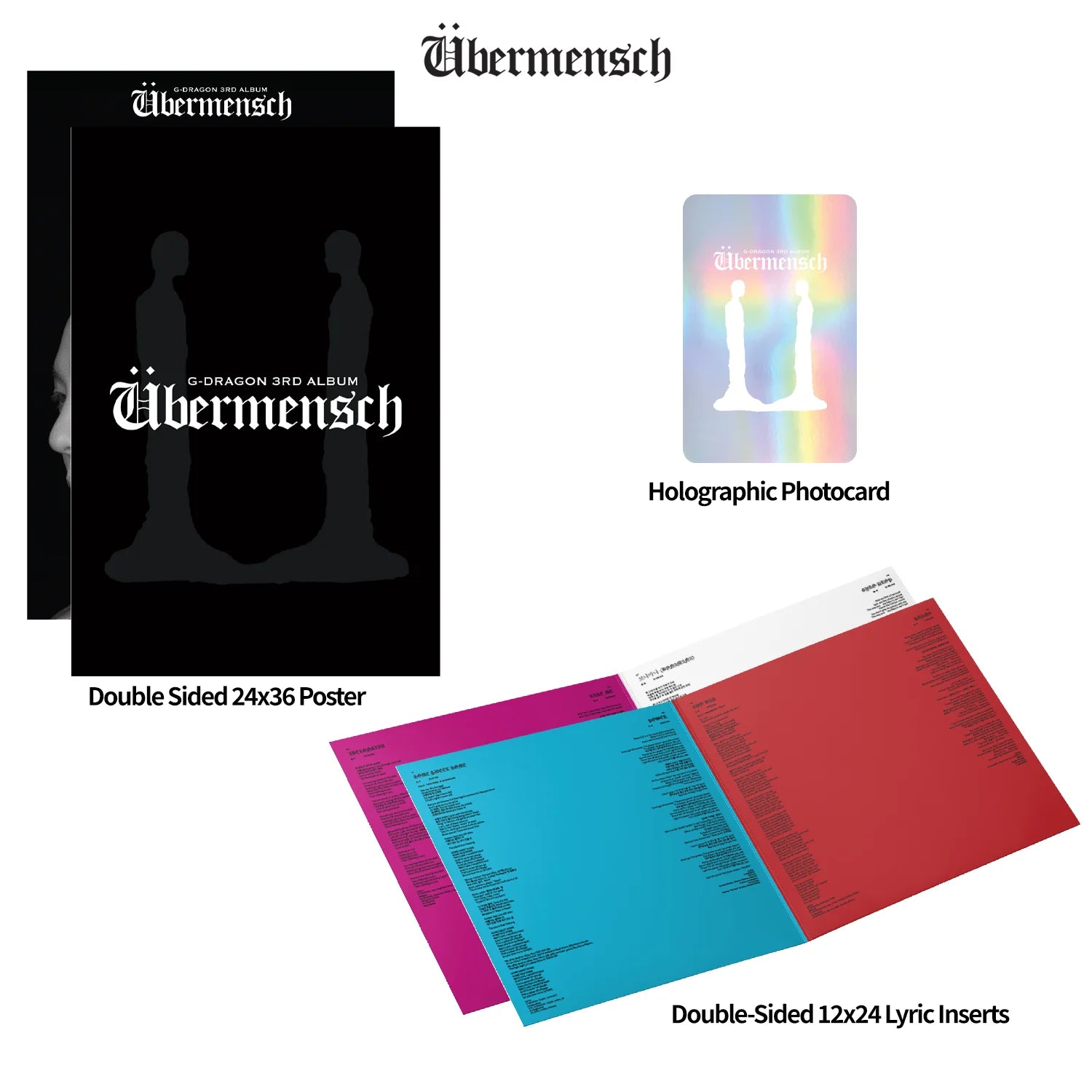 G-Dragon - ÜBERMENSCH VINYL
