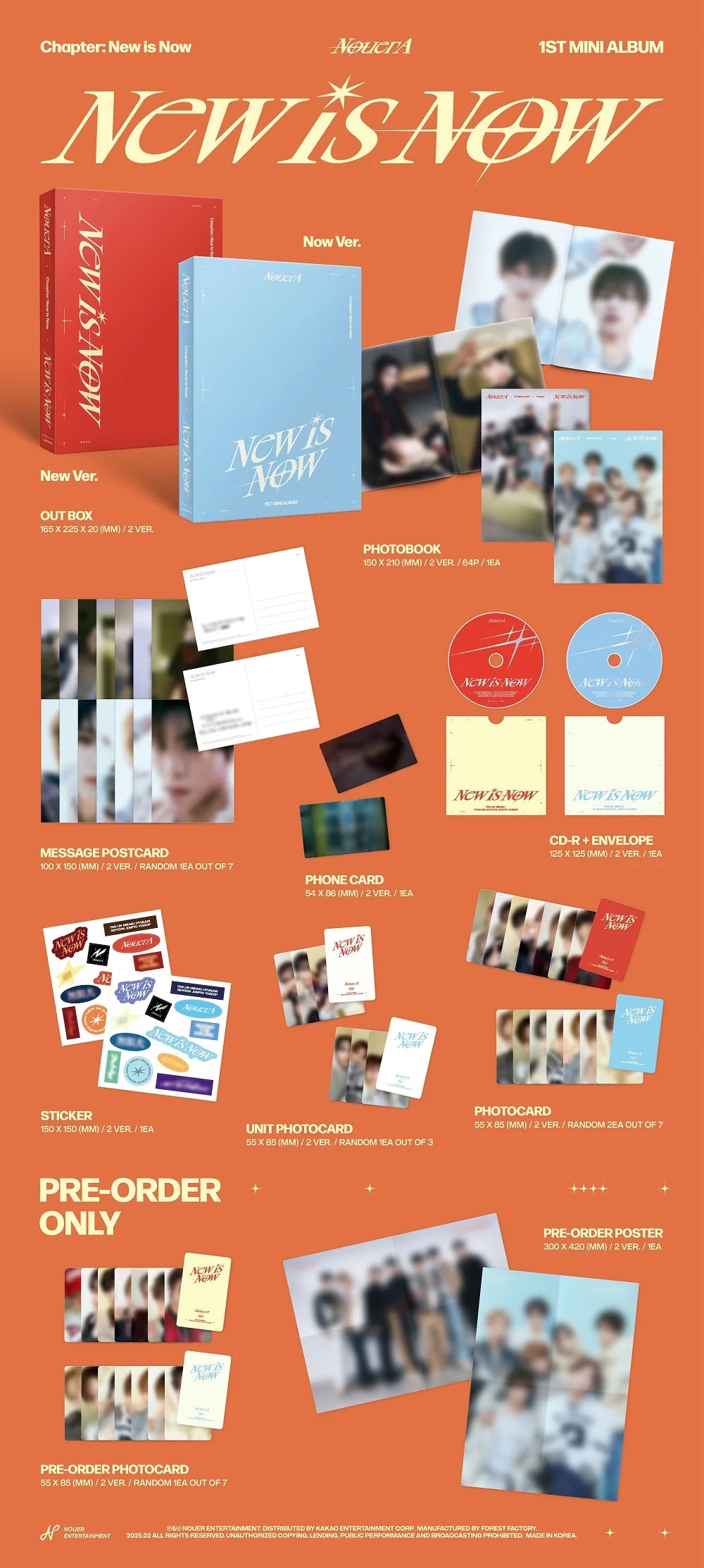 [Signed] NouerA - 1st MINI [Chapter: New is Now] (Random)