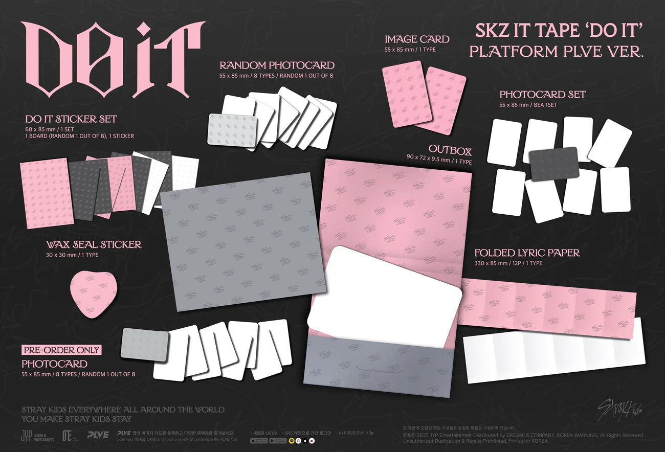 [PRE ORDER] STRAY KIDS - DO IT (PLATFORM PLVE VER.)