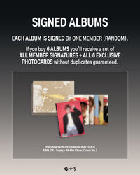 (Pre-Order + EUROPE SIGNED ALBUM EVENT) 82MAJOR - Trophy - 4th Mini Album (Classic Ver.)