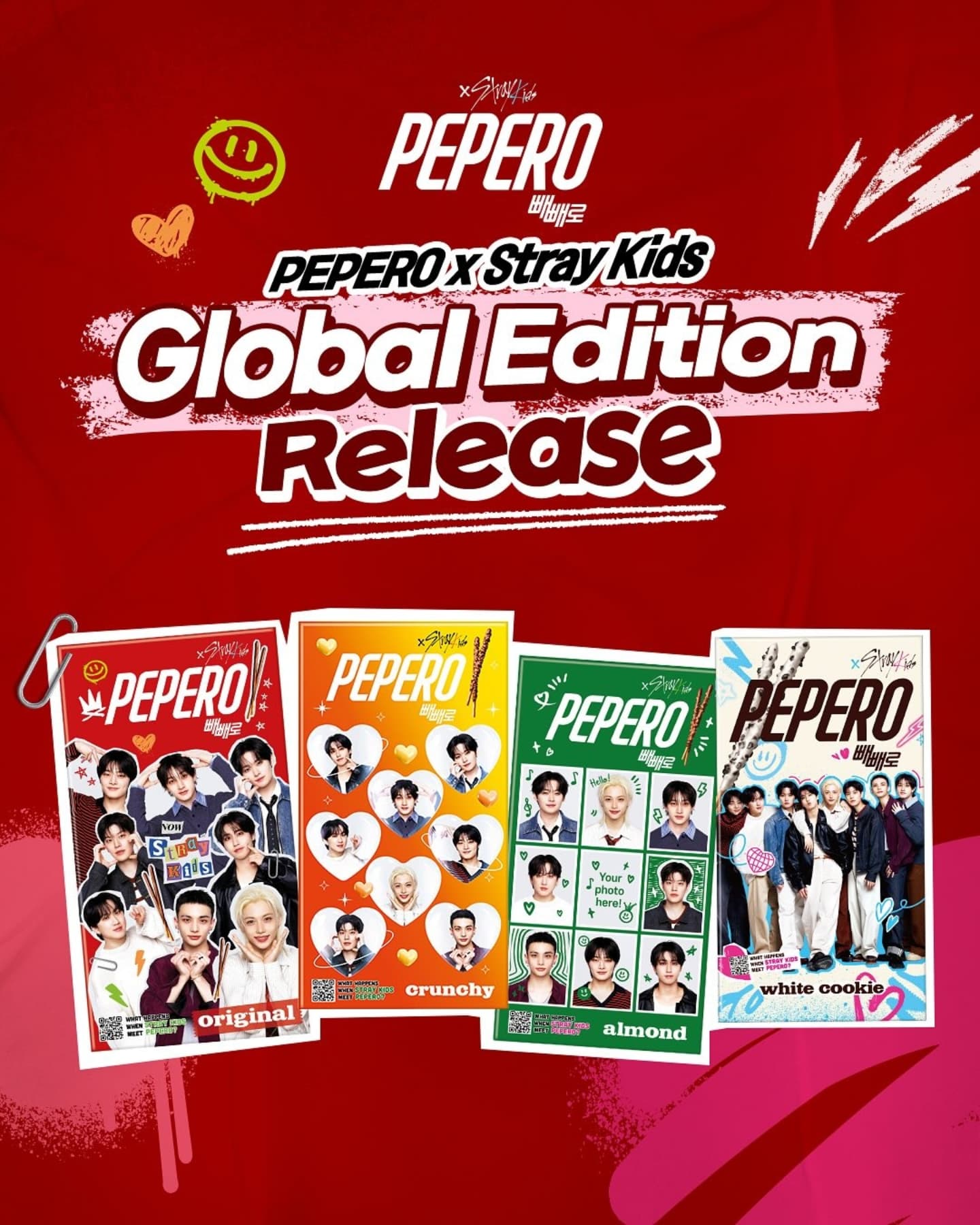 PRE-ORDER STRAY KIDS X PEPERO - ALMOND [Exclusive in Europe]