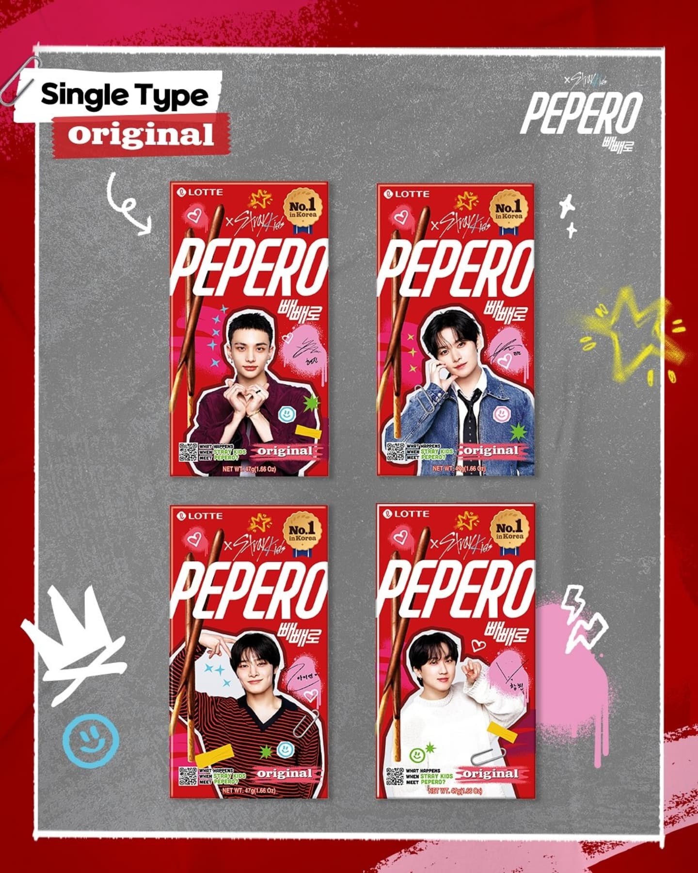 PRE-ORDER STRAY KIDS X PEPERO - ORIGINAL [Exclusive in Europe]