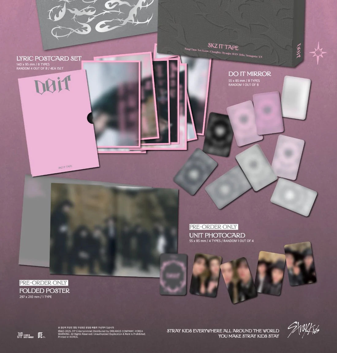 [PRE ORDER] STRAY KIDS - DO IT (DO VER.) (LIMITED)