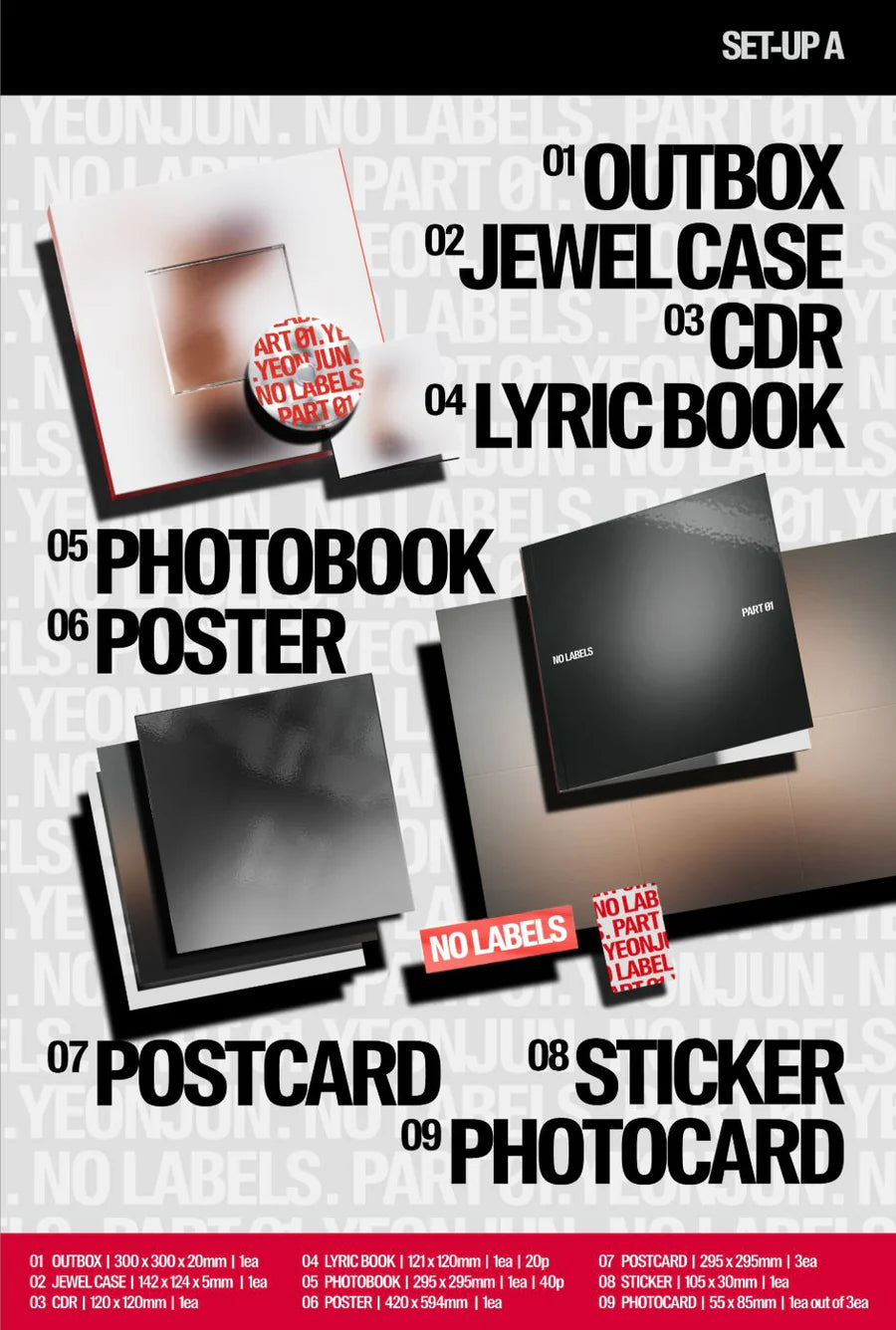 [PRE-ORDER] YEONJUN - NO LABELS: PART 01 + WEVERSE GIFT