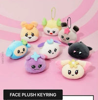 ATEEZ - MIGHTEEZ POP UP STORE MD (FACE PLUSH KEYRING)