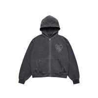 ENHYPEN - 109 Zip-Up Hoodie (Charcoal) by SUNGHOON [Artist-Made Collection Official MD]
