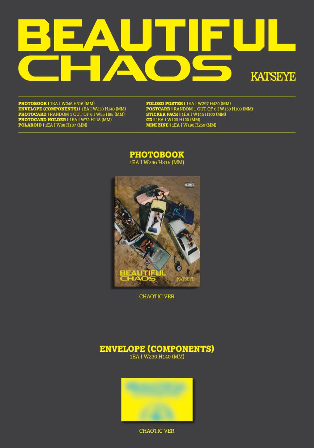 KATSEYE - BEAUTIFUL CHAOS
