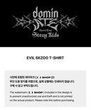 STRAY KIDS - EVIL SKZOO T-SHIRT (DOMINATE WORLD TOUR OFFICIAL MD)