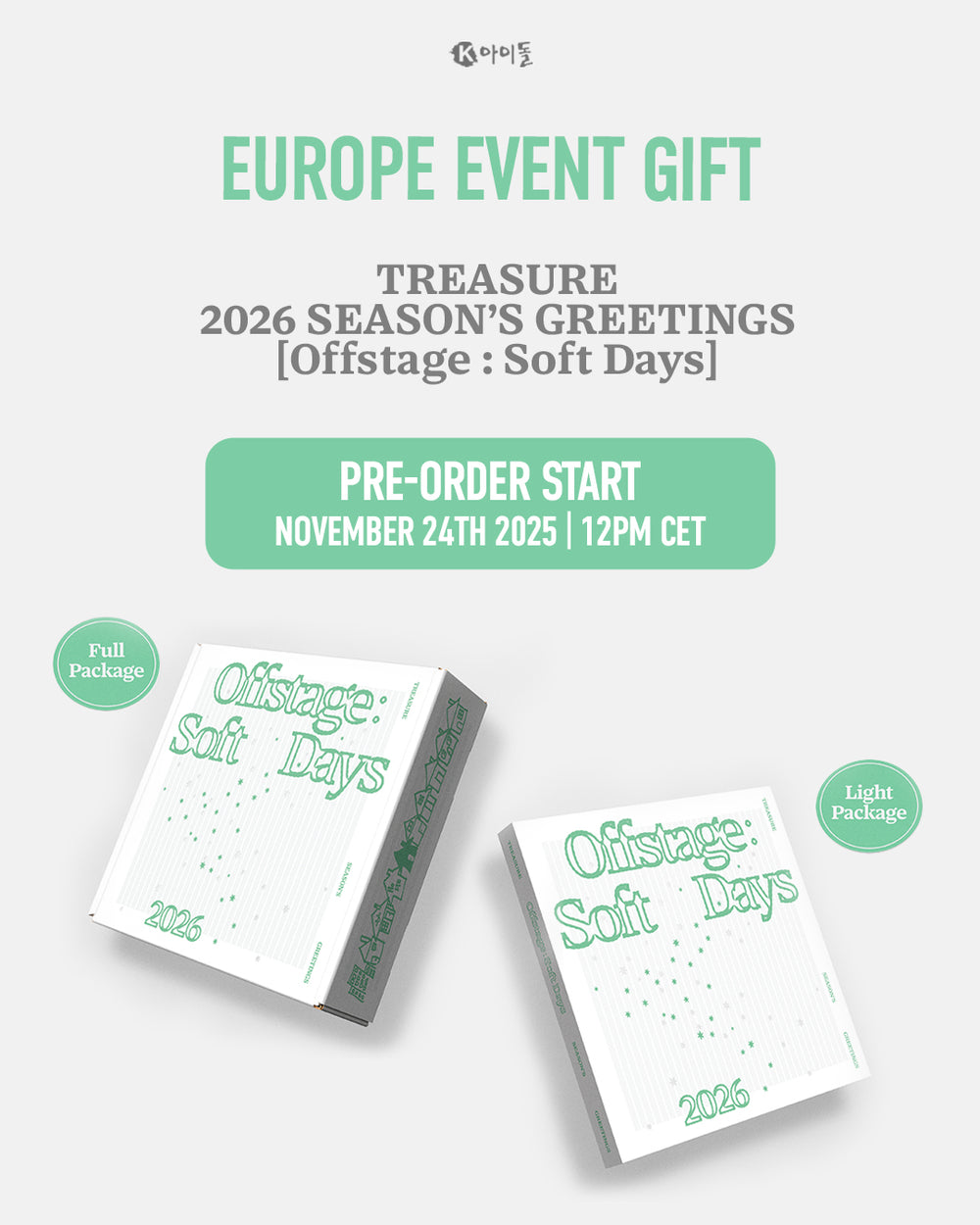 PRE-ORDER - LUCKY DRAW TREASURE - 2026 SEASON’S GREETINGS