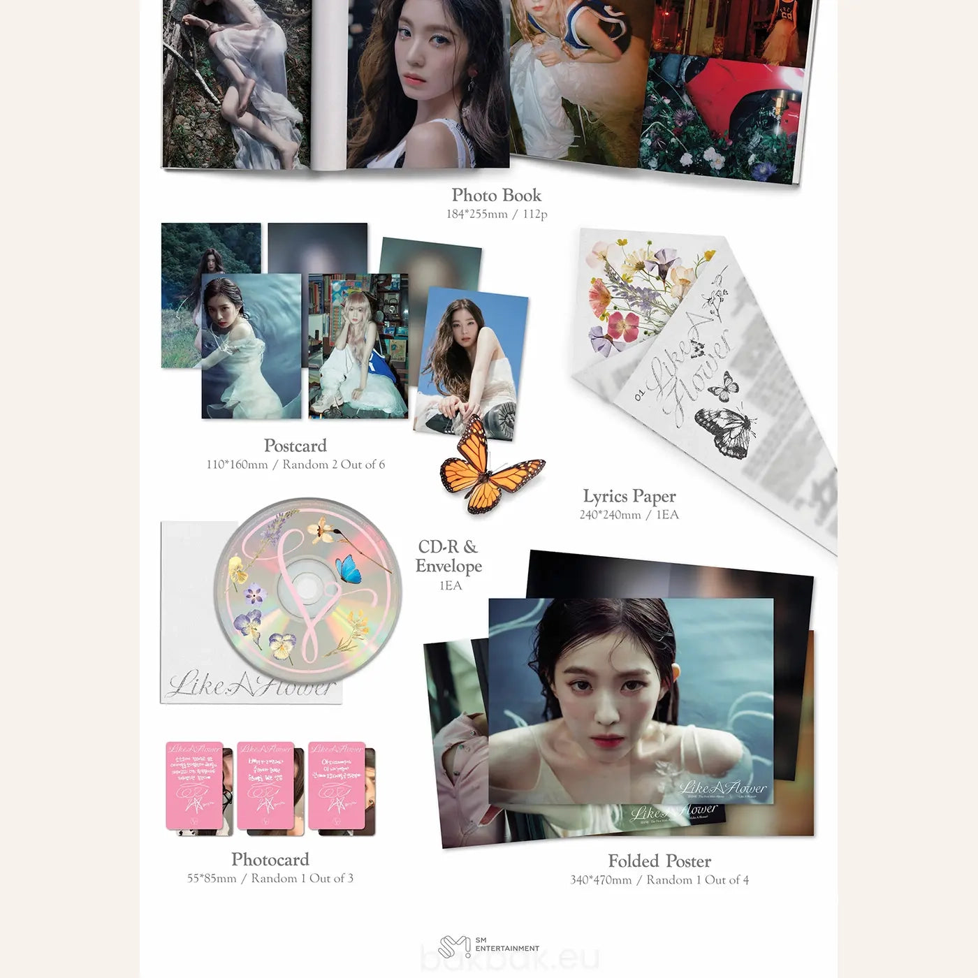 Irene (Red Velvet) – Like A Flower (Photobook Ver.) [1st Mini Album]