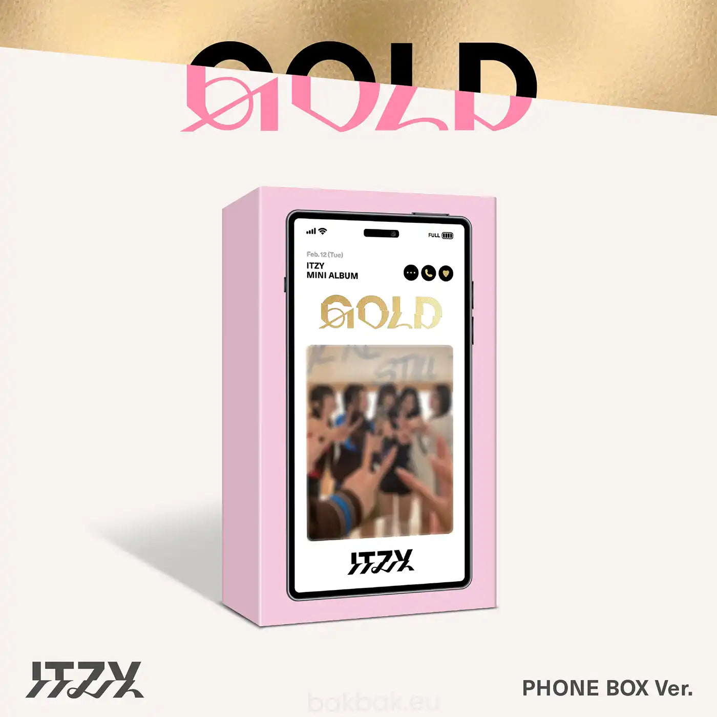 ITZY – GOLD (PHONE BOX Ver.) [9th Mini Album]