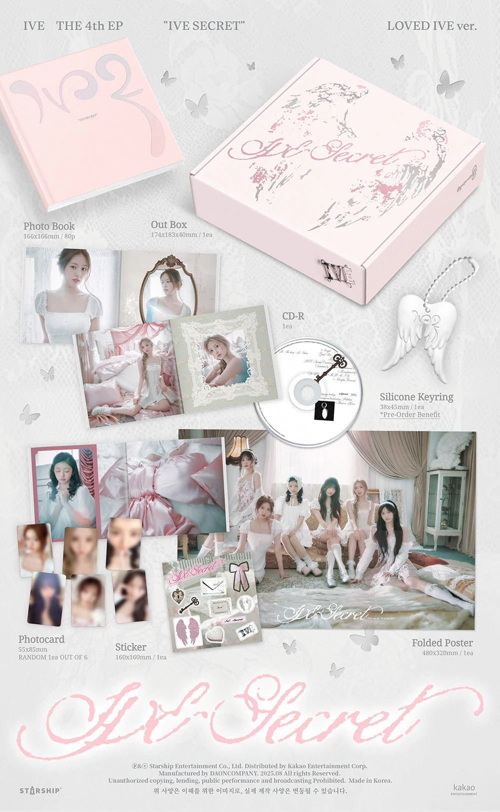 IVE - IVE SECRET (LOVED IVE VER.) [4TH EP ALBUM]