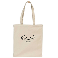 Fan made tote bag with Wooahae - Ajunice print - SEVENTEEN