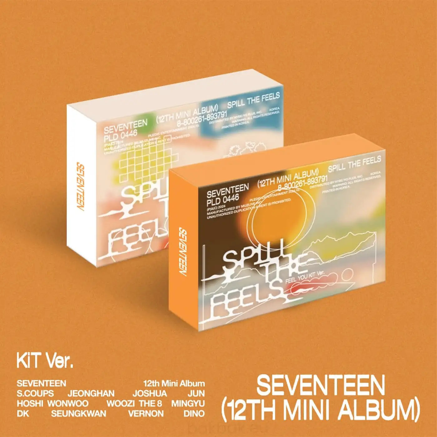 SEVENTEEN – SPILL THE FEELS (KiT Ver.) [12th Mini Album]