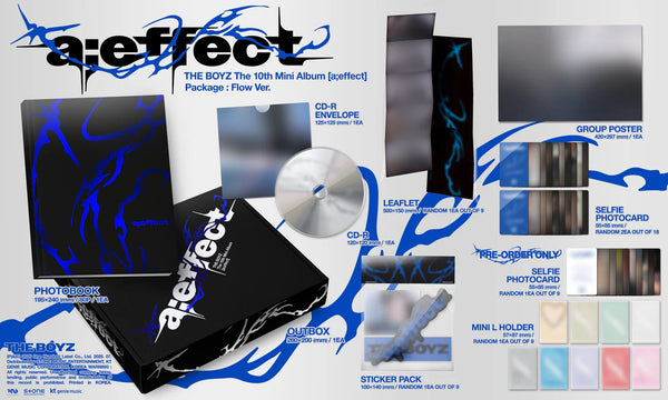 THE BOYZ - a;effect Flow Ver. + Olive Young photocard