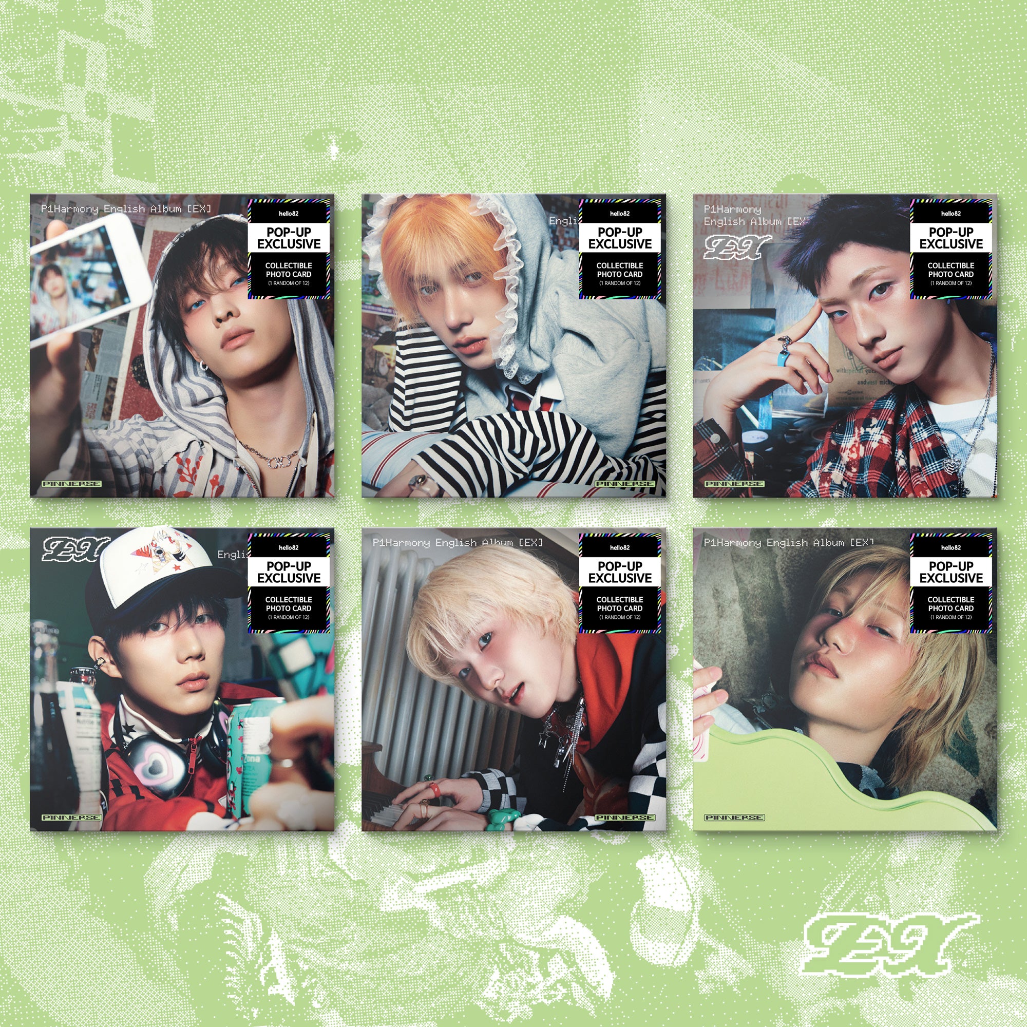 P1Harmony - EX - POP-UP Exclusief (COMPACT ver.)