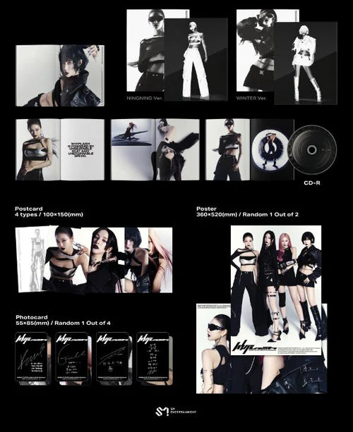 AESPA - 5TH MINI ALBUM [WHIPLASH] (BEAT VER.)