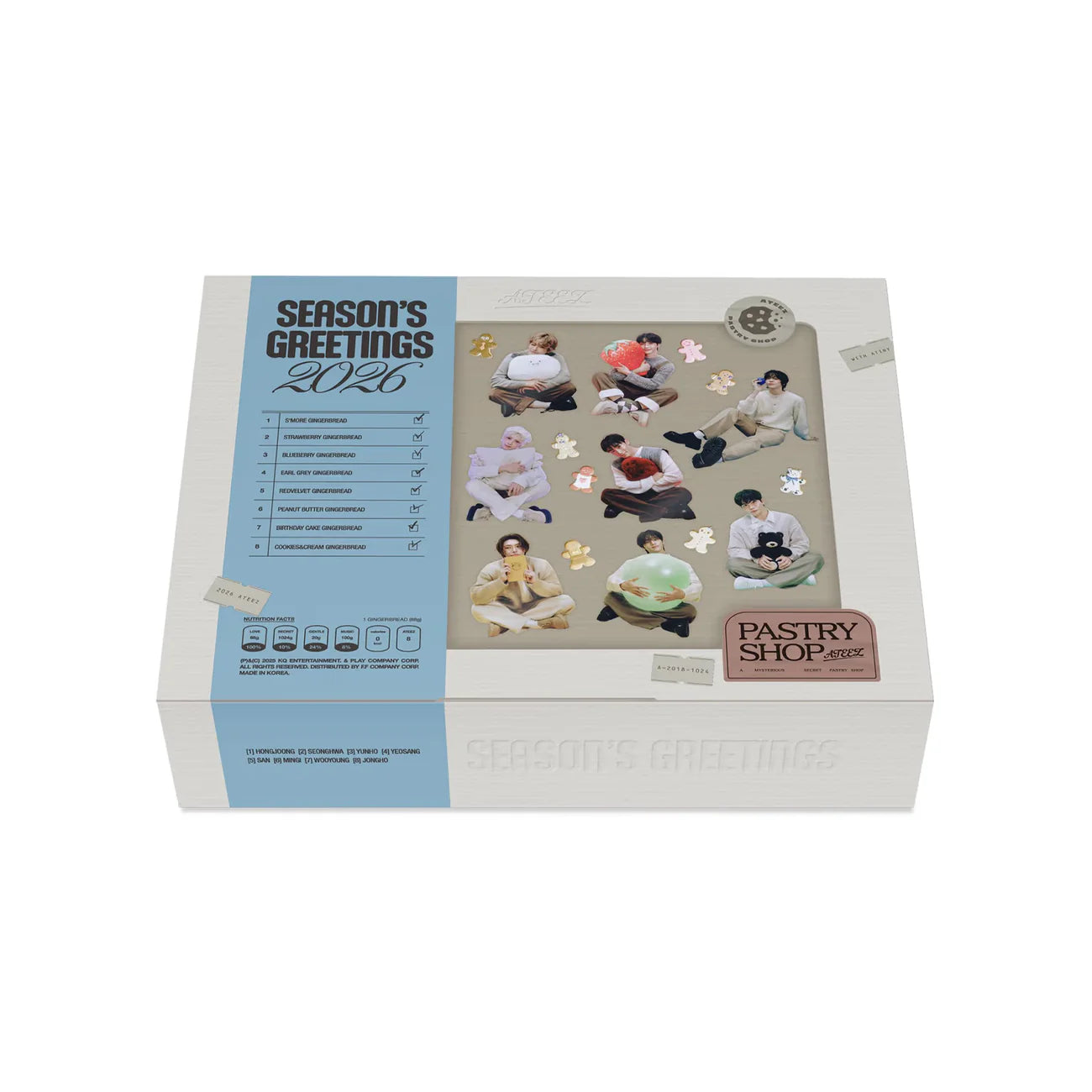 [PRE-ORDER] ATEEZ - 2026 SEASON'S GREETINGS (PASTRY SHOP)