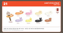 ATEEZ - ANITEEZ IN TREASURE BUCKET HAT KEYRING
