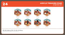 ATEEZ - ANITEEZ IN TREASURE BUCKET HAT KEYRING