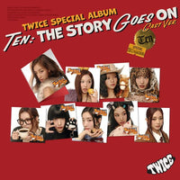 TWICE - TEN: THE STORY GOES ON (CAST Ver.) + POB
