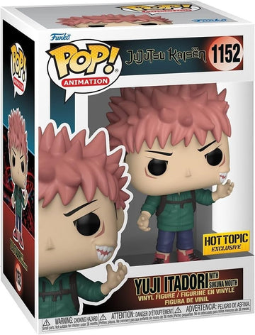 POP figure Jujutsu Kaisen Yuji Itadori with skunk mouthspecial edition #1152