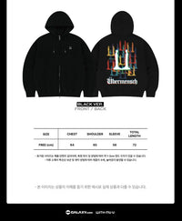 G-DRAGON - HOODIE ZIP-UP - 2025 WORLD TOUR 'ÜBERMENSCH' OFFICIAL G-DRAGON - HOODIE ZIP-UP - 2025 WORLD TOUR 'ÜBERMENSCH' OFFICIAL