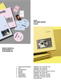 ILLIT - BOMB 3RD ALBUM
