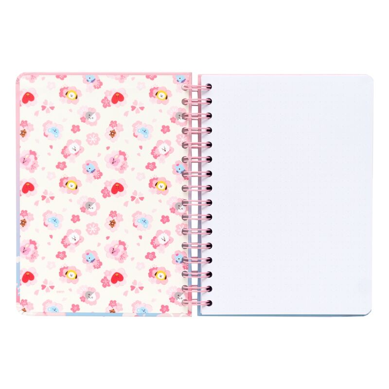 BT21 Sakura Notebook