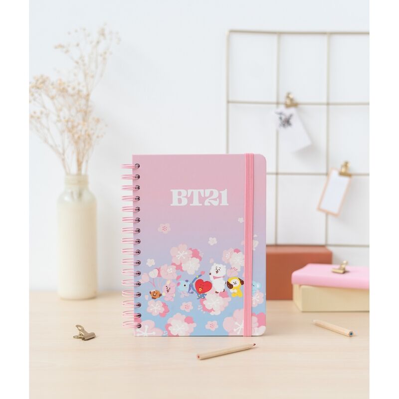 BT21 Sakura Notebook