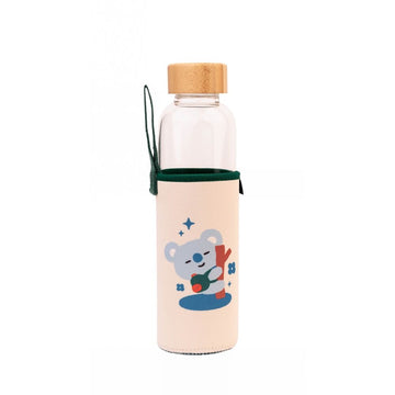 (PRE-ORDER) BT21 Koya glass bottle 500ml