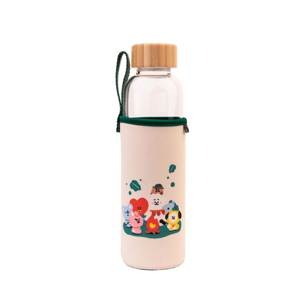 (PRE-ORDER) BT21 glass bottle 500ml