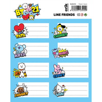 (PRE-ORDER) BT21 Adhesive labels